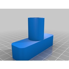 Byr Renault Jant Kapagi Anahtari (Sadece Plastik Aparattır!!!) 3D