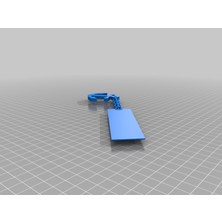 Byr Anchor Bookmark (Sadece Plastik Aparattır!!!) 3D