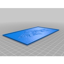 Byr Balık Yok Lithofne (Sadece Plastik Aparattır!!!) 3D