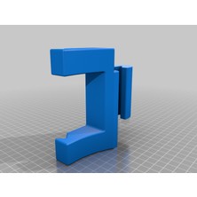 Byr Clemson Yurt Yatak Kaykay Askısı (Sadece Plastik Aparattır!!!) 3D