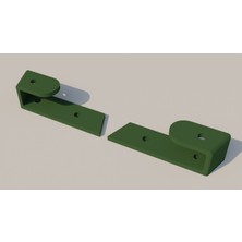 Byr Kapak Organizatörü - 1 Beden Tüm (Sadece Plastik Aparattır!!!) 3D