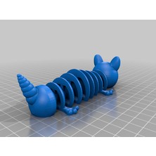 Byr Tırtıl Fare (Sadece Plastik Aparattır!!!) 3D