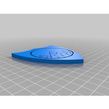 Byr Acotar Gece Mahkemesi Kalkanı (Sadece Plastik Aparattır!!!) 3D