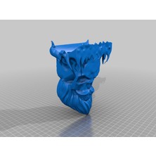 Byr Korsan Kafatası Kafatası Sabunu Kabuk Duş (Sadece Plastik Aparattır!!!) 3D