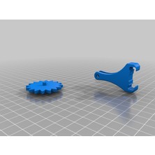 Byr Crocs Spur (Sadece Plastik Aparattır!!!) 3D