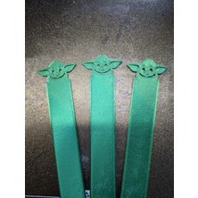 Byr Bebek Yoda/grogu Kitap Ayracı (Sadece Plastik Aparattır!!!) 3D