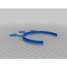 Byr 3 Kalp Kafa Bandı  3D