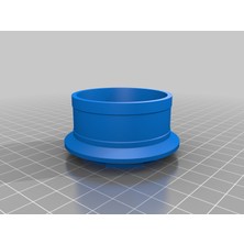 Byr Sony E-Mount'tan 2" Teleskop Mercek Adaptörüne  3D