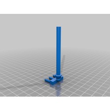 Byr Basit Mini Zen Bahçe Tırmağı  3D