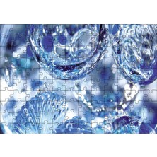 Cakapuzzle  Buz Su Damlaları 120 Parça Puzzle Yapboz Mdf (Ahşap)