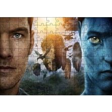 Cakapuzzle Avatar Ikisi De Görseli 120 Parça Puzzle Yapboz Mdf (Ahşap)