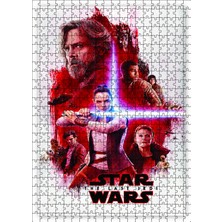 Cakapuzzle Star Wars Film Afişi 120 Parça Puzzle Yapboz Mdf (Ahşap)