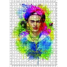 Cakapuzzle Frida Kahlo Suluboya 120 Parça Puzzle Yapboz Mdf (Ahşap)