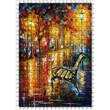 Cakapuzzle Boş Bank Yağlıboya 120 Parça Puzzle Yapboz Mdf (Ahşap)