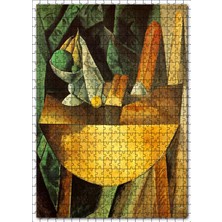 Cakapuzzle Bread And Fruit Dish On A Table, 1909 By Pablo Picasso 120 Parça Puzzle Yapboz Mdf(Ahşap)