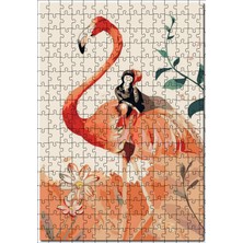 Cakapuzzle Filamingo Girl 255 Parça Puzzle Yapboz Mdf (Ahşap)