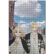 Cakapuzzle Tokyo Revengers Naruto Gökyüzü Mikey  120 Parça Puzzle Yapboz Mdf (Ahşap)