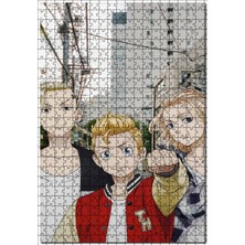 Cakapuzzle Tokyo Intikamcıları Anime 120 Parça Puzzle Yapboz Mdf (Ahşap)
