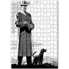 Cakapuzzle John Muir'in Köpek ve Buzulla Macerası 255 Parça Puzzle Yapboz Mdf (Ahşap)