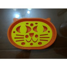 Byr Cat Sabun Tutucu (Çince: Meow Meow Cat Sabun Kutusu) (Sadece Plastik Aparattır!!!) 3D