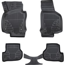 Psn Volkswagen Jetta 5 (2005-2010) İle Uyumlu - Araca Özel 3D Paspas