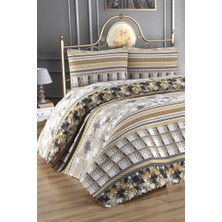 Ultrasonik Kapitoneli Bengi Çift Kişilik Yatak Örtüsü