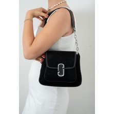 Silver & Polo Silver Polo Siyah - Siyah Fashion Kadın Omuz Çantası SP1147