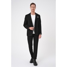 Efor C 694 Slim Fit Siyah Spor Ceket