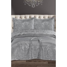 Royal Şönil Çift Kişilik Yatak Örtüsü 240X260 cm Gri