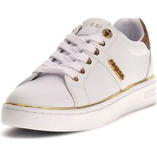 Kadın Britz Metalik Detaylı Sneaker - Beyaz