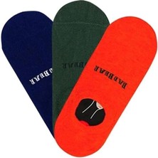 Bad Bear Core Tendo Beyaz Grimelanj Siyah 3'lü Unisex Kısa Çorap