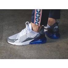 Nike Air Max 270 Gri Mor  Renkli Ayakkabı(Dar Kalıptır Bir Numara Büyük Sipariş Veriniz)