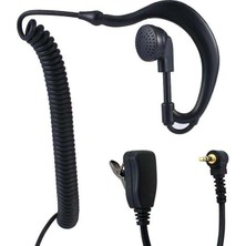Zibox Powermaster Aselsan JD-EHM50 Ear Hook /Aselsan Cobra / MT-655C / MT-690 / PM-865 / PM-66 Arkalıklı Telsiz Kulaklık