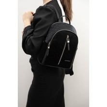 Silver & Polo Siyah - Siyah SP901 Kadın Sırt Çantası