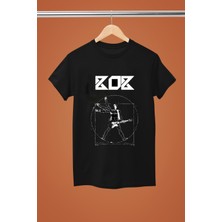 Bob Dylan Baskılı Pamuklu Kısa Kollu Regular Kalıp Rock Tshirt