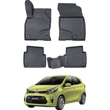 Kıa Pıcanto 2017- Uyumlu Araca Özel Lüx 3D Paspas