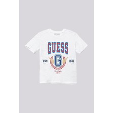 Bg Store Erkek Çocuk Beyaz Tshirt