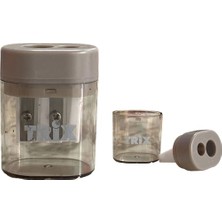 Trix Hazneli Oval Kalemtıraş – Renk Seçenekli