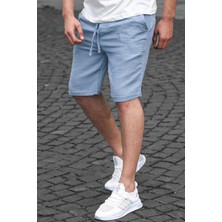 Indigo Basic Keten Erkek Şort 6506