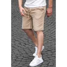 Vizon Basic Keten Erkek Şort 6506