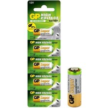 Gp 23A 12V Kalın Alarm Pili (5'li Paket)
