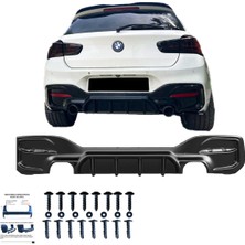 Bmw 1 Series F20/F21 M-Power Makyajlı 2015-2019 Uyumlu Arka Difüzör
