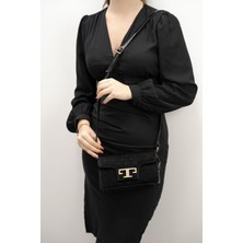 Silver & Polo Siyah SP1170 Kadın Çapraz Çanta