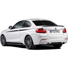 Bmw 2013-2019 F22 2 Serisi M Performance Style- Arka Tampon Difüzör