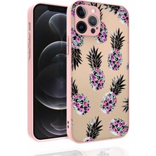 iPhone 12 Pro Uyumlu Desenli Kamera Korumalı Parlak Ecrz Nora Kapak-No1