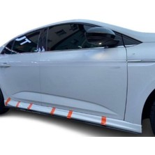 🚗 Renault Megane 4 Sedan Plastik Yan Marşpiyel | Şık & Dayanıklı Tasarım | Boyasız
