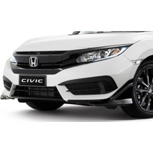 🚗 Honda Civic Fc5 Sedan (2015-2018) Modulo Ön Tampon Flap Plastik ⚡ Şık & Dayanıklı