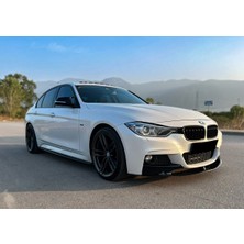 Bmw 3 Serisi F30 M-Pack Ön Lip 2012-2019 3 Parça Şık ve Sportif Görünüm Kolay Montaj