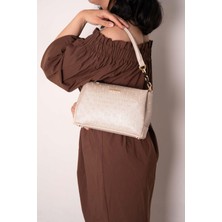 Silver & Polo Bej SP910 Kadın Çapraz Çanta