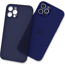 iPhone 12 Pro Max Uyumlu ​​ecrz Tiny Kapak-Mavi